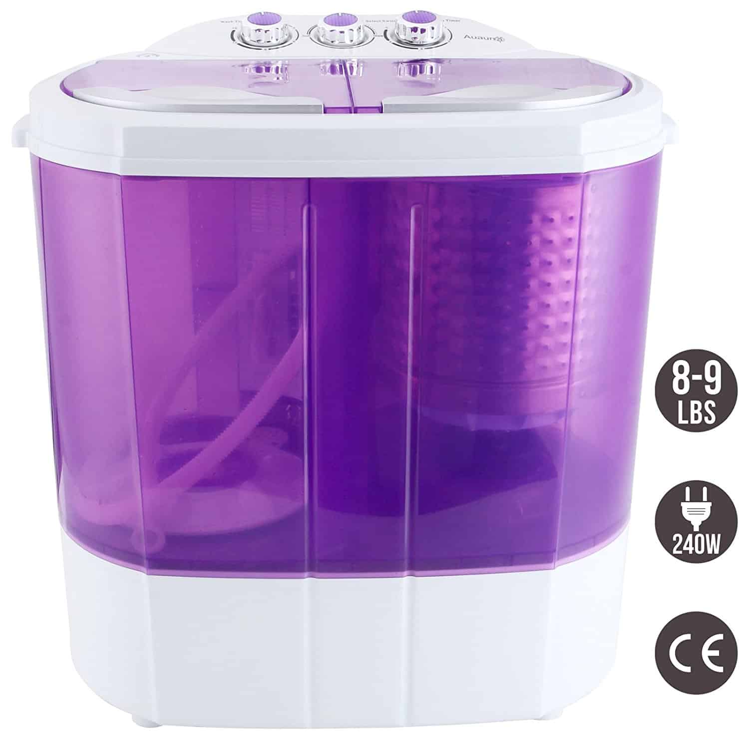 Kuppet Purple Electric Mini Portable washing machine